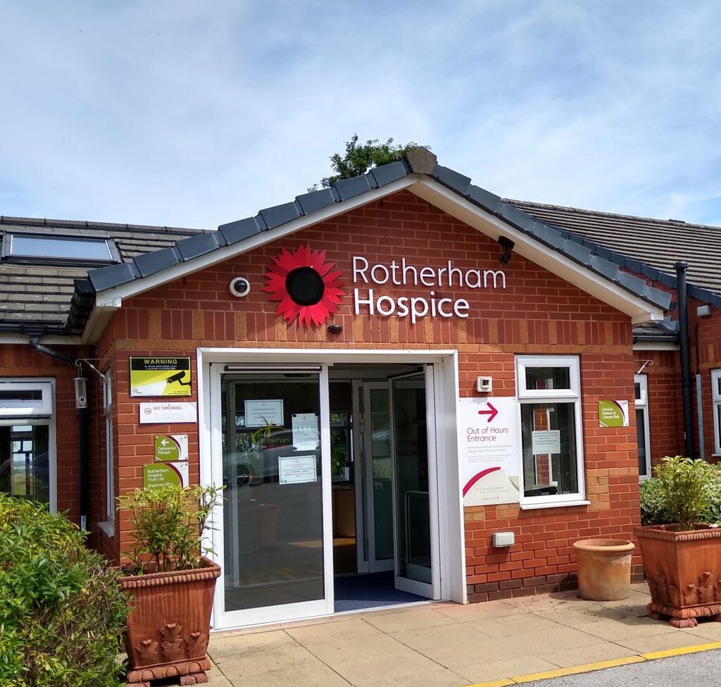 Rotherham Hospice Main Entrance