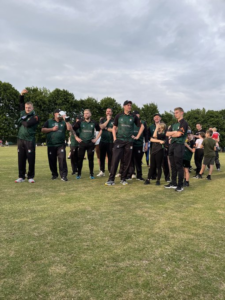 Wickersley OVCC winning the Rotherham Hospice cup