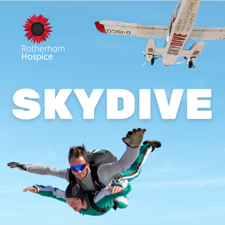 Skydive for Rotherham Hospice