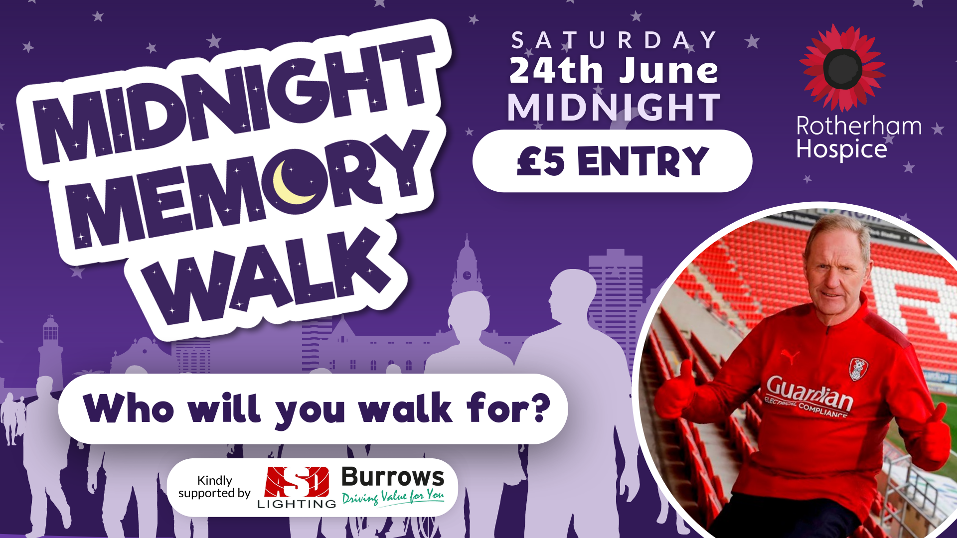 Midnight Memory Walk for Rotherham Hospice