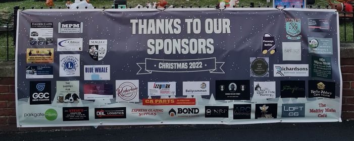 Christmas Lights sponsors