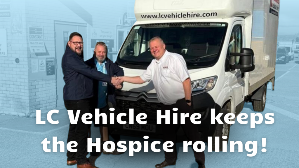 LC Vehicle Hire supports Rotherham Hospice