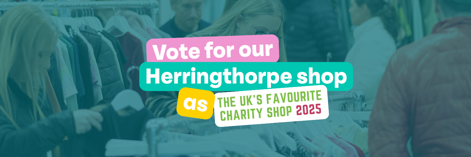 Rotherham Hospice’s Herringthorpe shop has reached the finals of the UK’s Favourite Charity Shop Awards! Vote before midnight on Thursday 2 October 2025 and help us shine a light on community spirit.