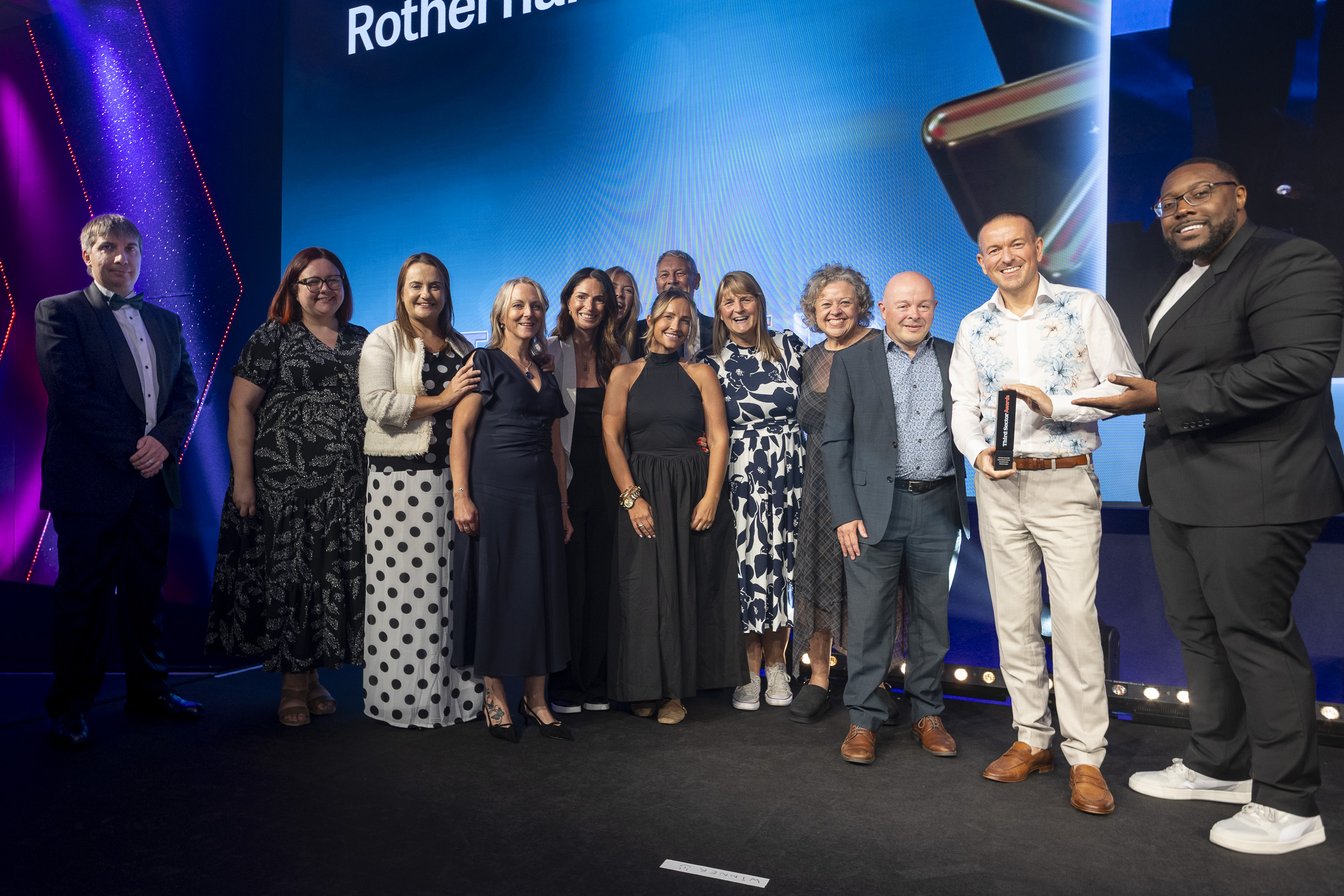 Rotherham Hospice Medium Charity of the Year at Third Sector Awards 2026