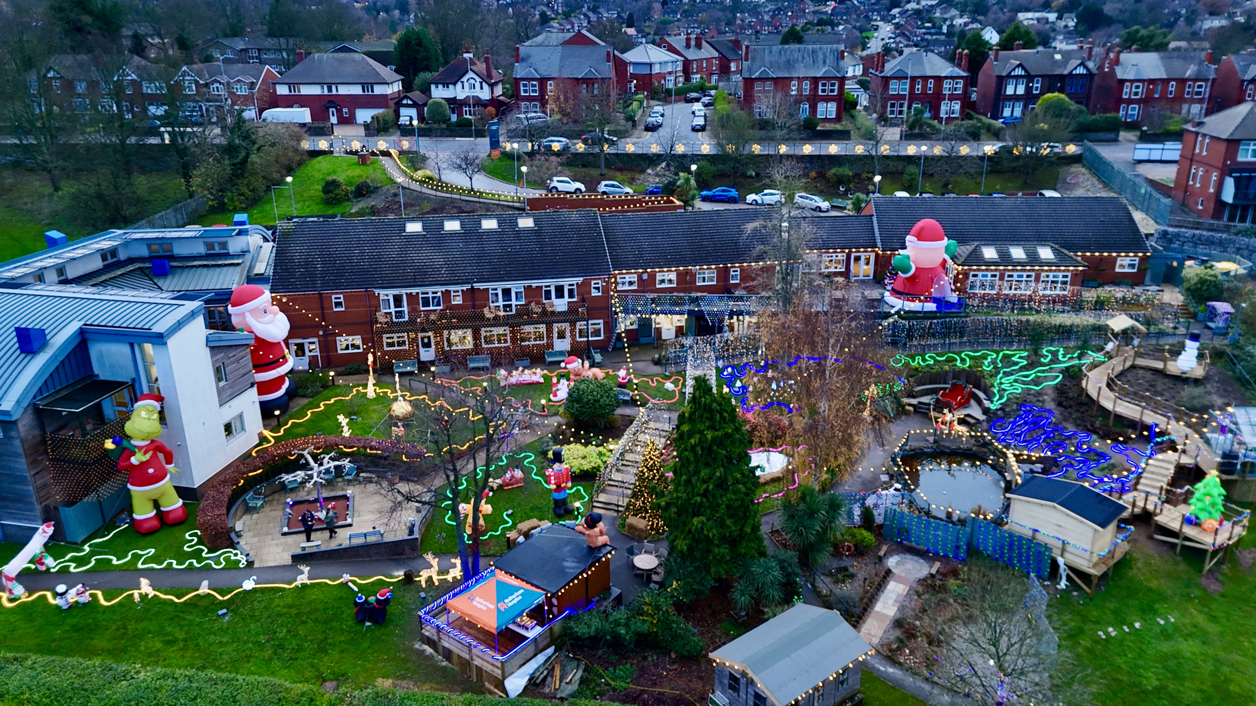 Rotherham Hospice Winter Wonder Garden Light Display